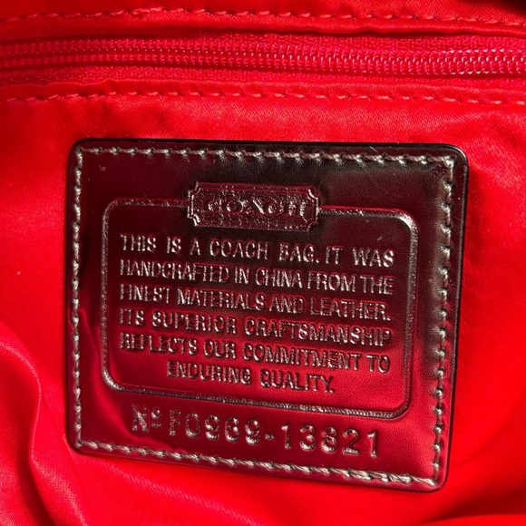 Coach Poppy Sequins Over the shoulder bag - Picture 8 of 10